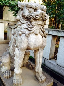 氷川神社狛犬②